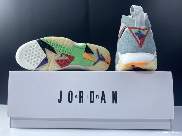 Rep Jordan Grey Neutral Air Retro 7 CT8528-002 0606